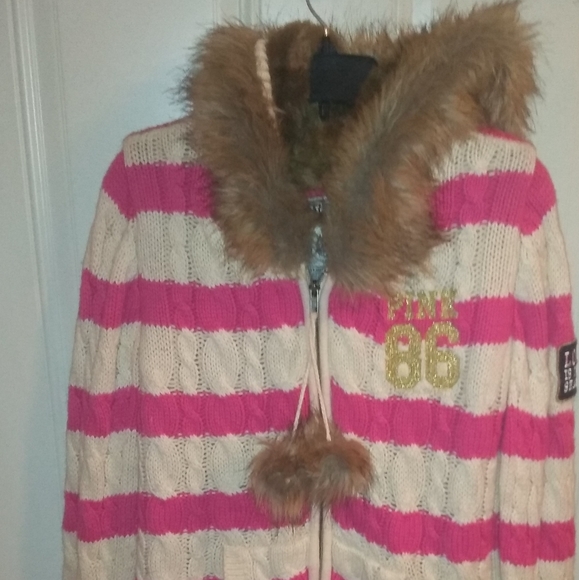 Pink Victoria's Secret Vintage Hoodie - Picture 2 of 14